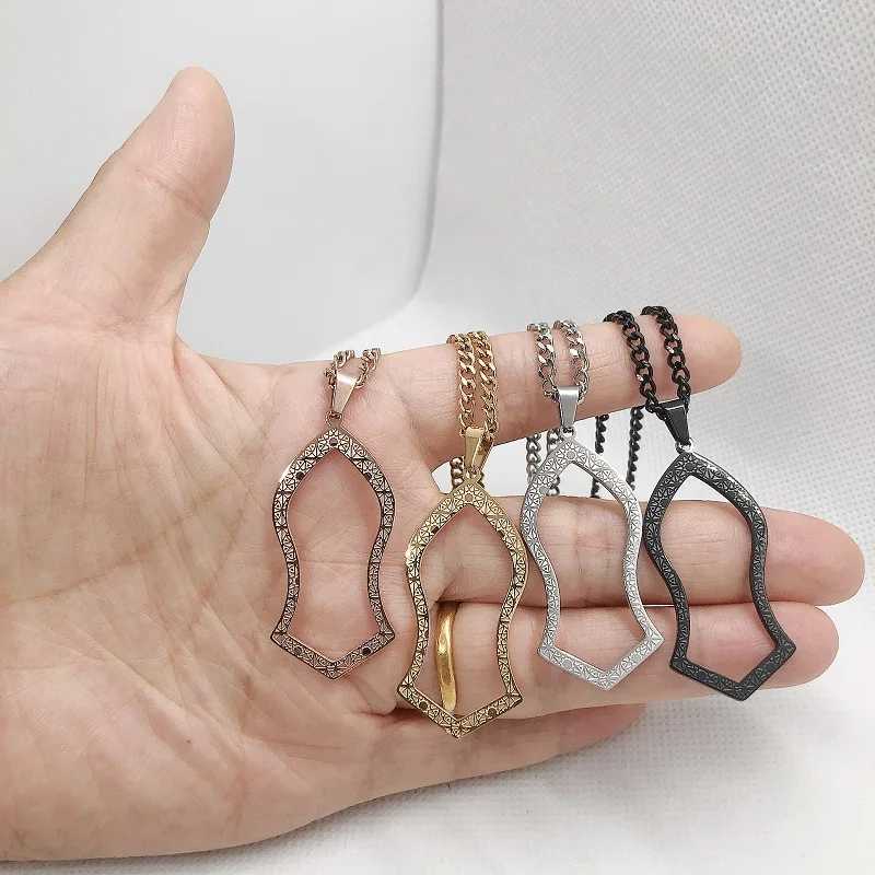 Inspire Stainless Steel Jewelry Nalayn Shareef Pendant