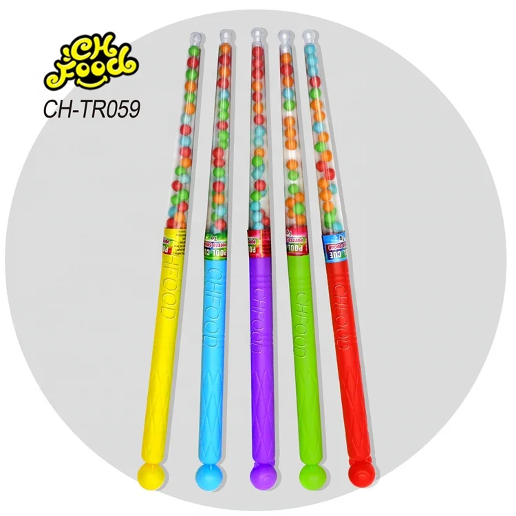 Cheap Plastic Billiards Toy with Fruit Flavor Tablet Hard Candy Filled in Halal Candy for Kids Wholesale and OEM China Candy