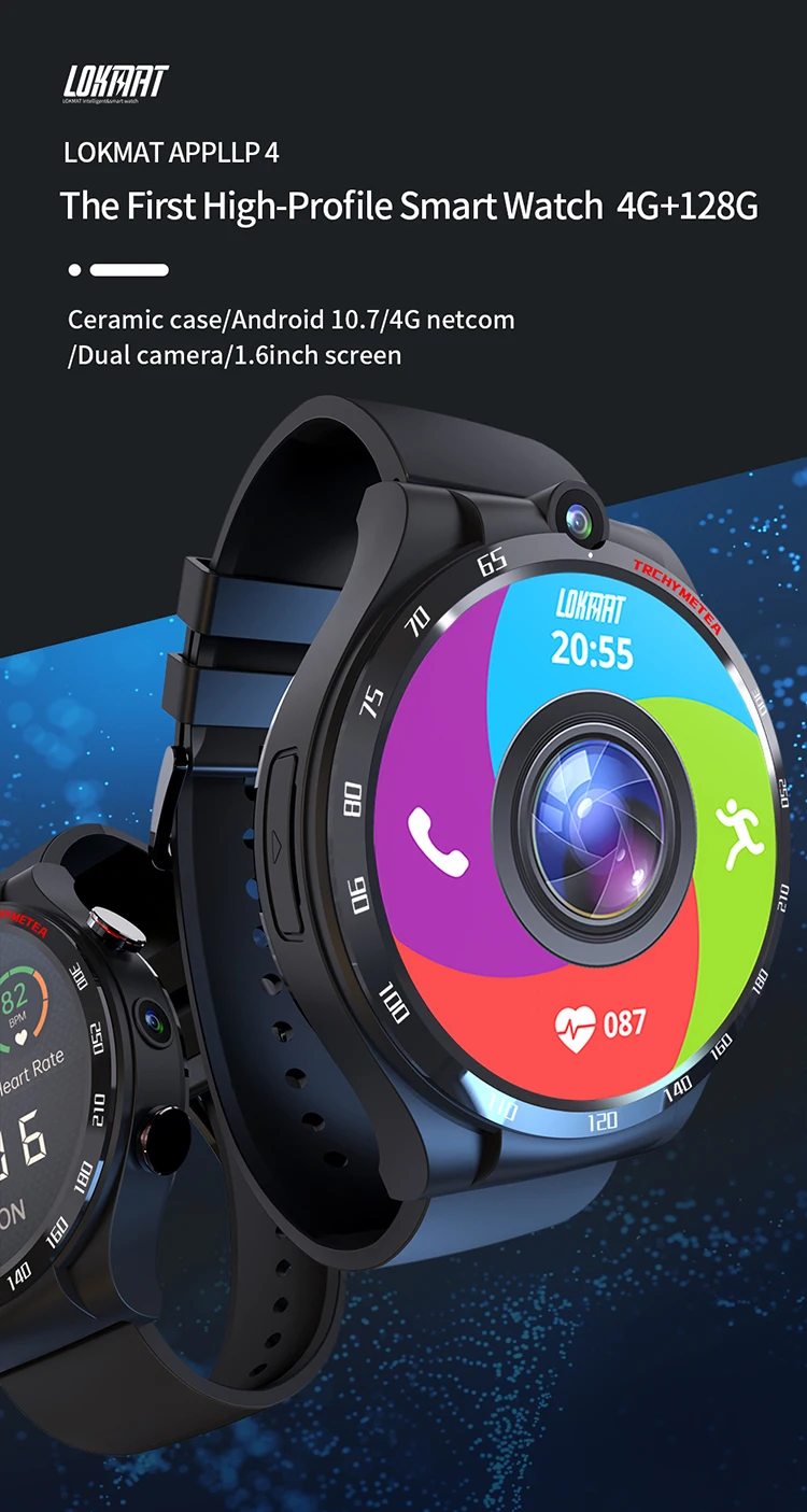 2023 new arrival appllp 4 gps 4g wifi bt smartwatch