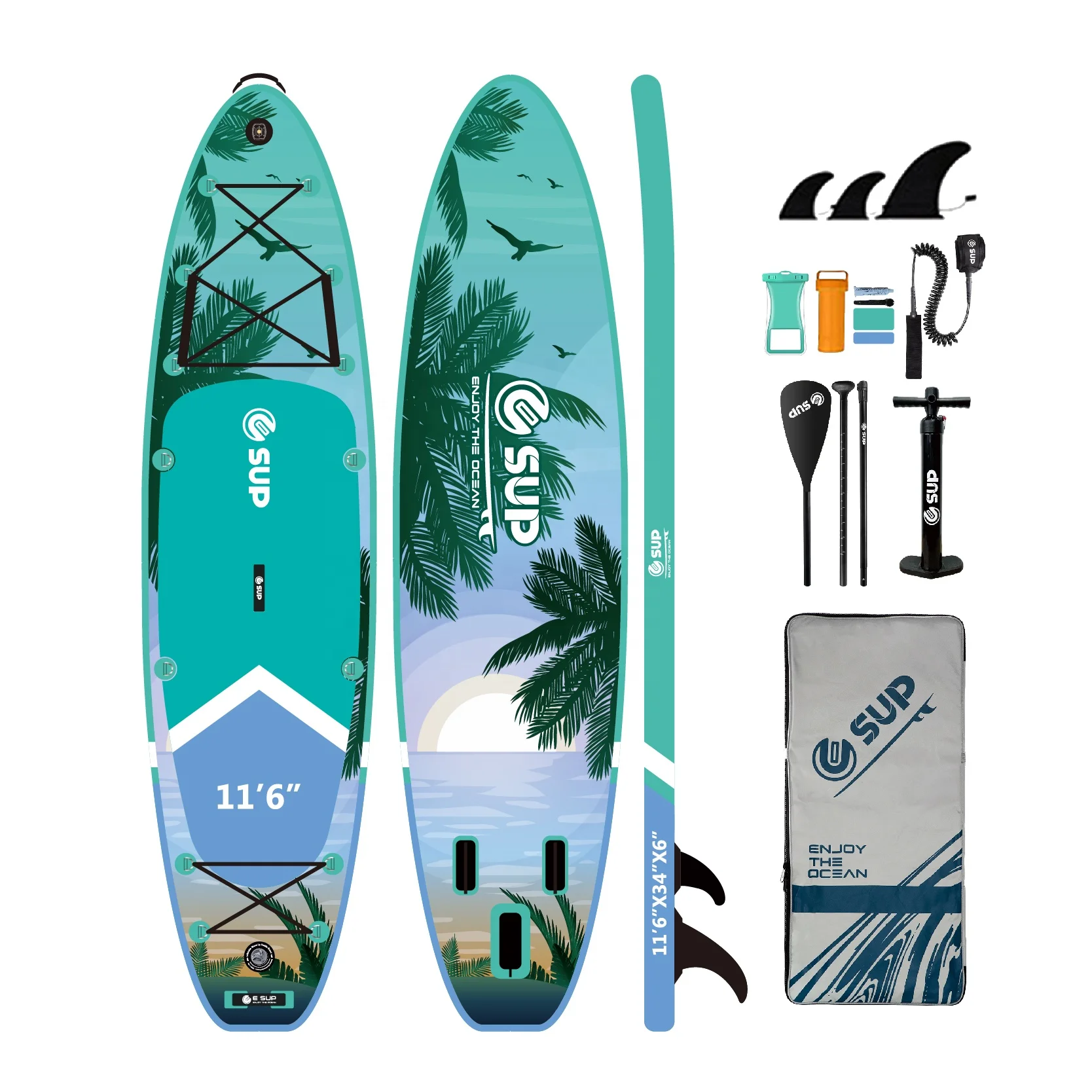 Wholesale Premium Stand-Up Paddleboard for Touring Drop Stitch Inflatable Accessory with Drop Stand