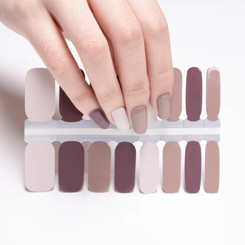 Huizi Factory Supplier New Factory OEM Non Toxic Kid Gel Nail Polish Strip