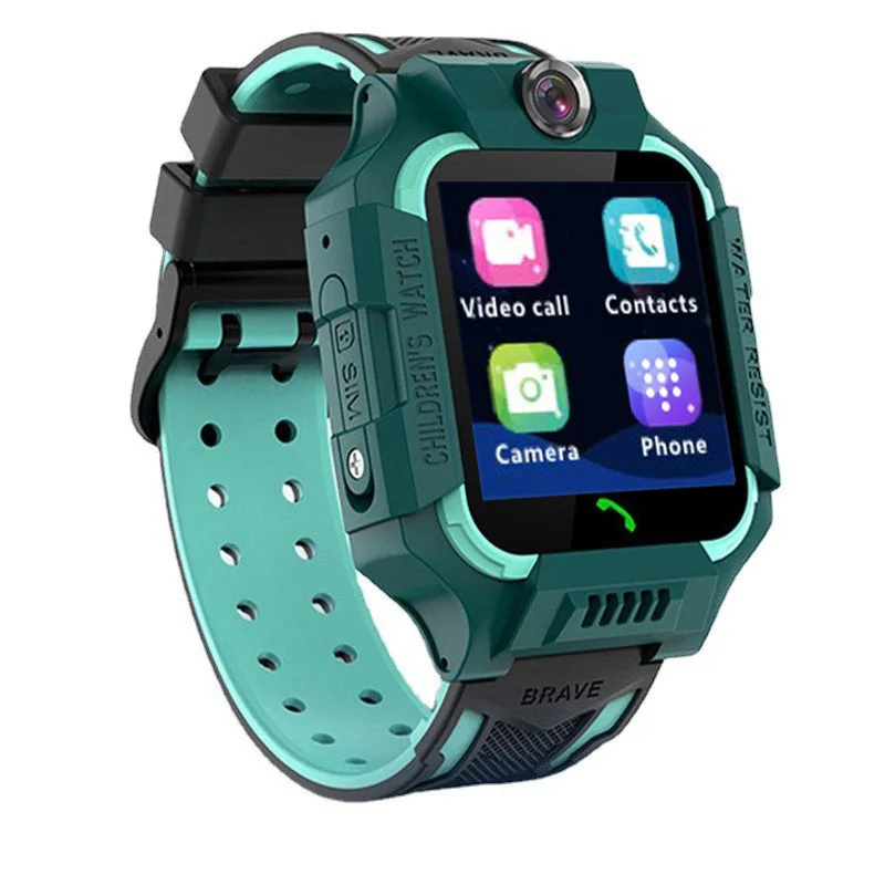 Z6F Large Capacity Battery Kids Smart Watch IP67 Waterproof Gps Tracker Video Call Sim Card 4G Kids Smart Watch for Children