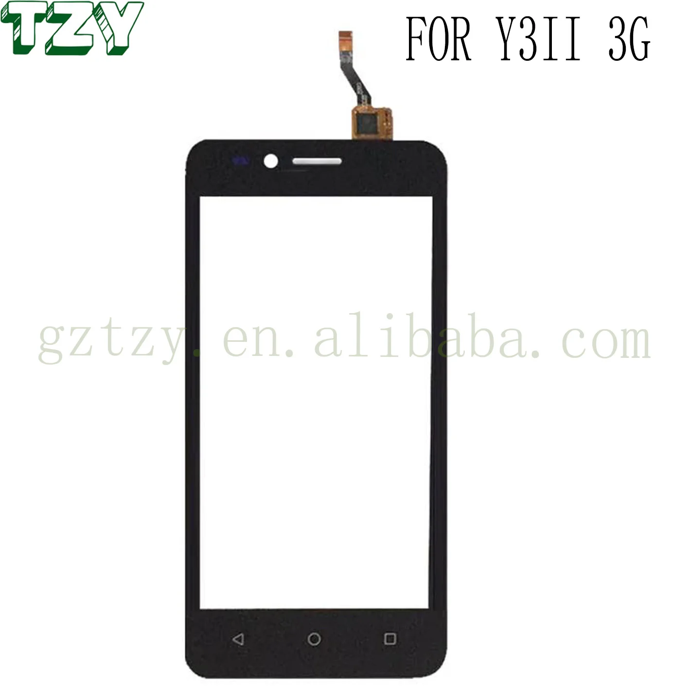 Touch Screen for Huawei Y3II 3G Y3II 4G Y3-2 LUA-L03 L21 U23 with Digitizer  Panel Sensor Glass Lens Panel Front Outer Parts