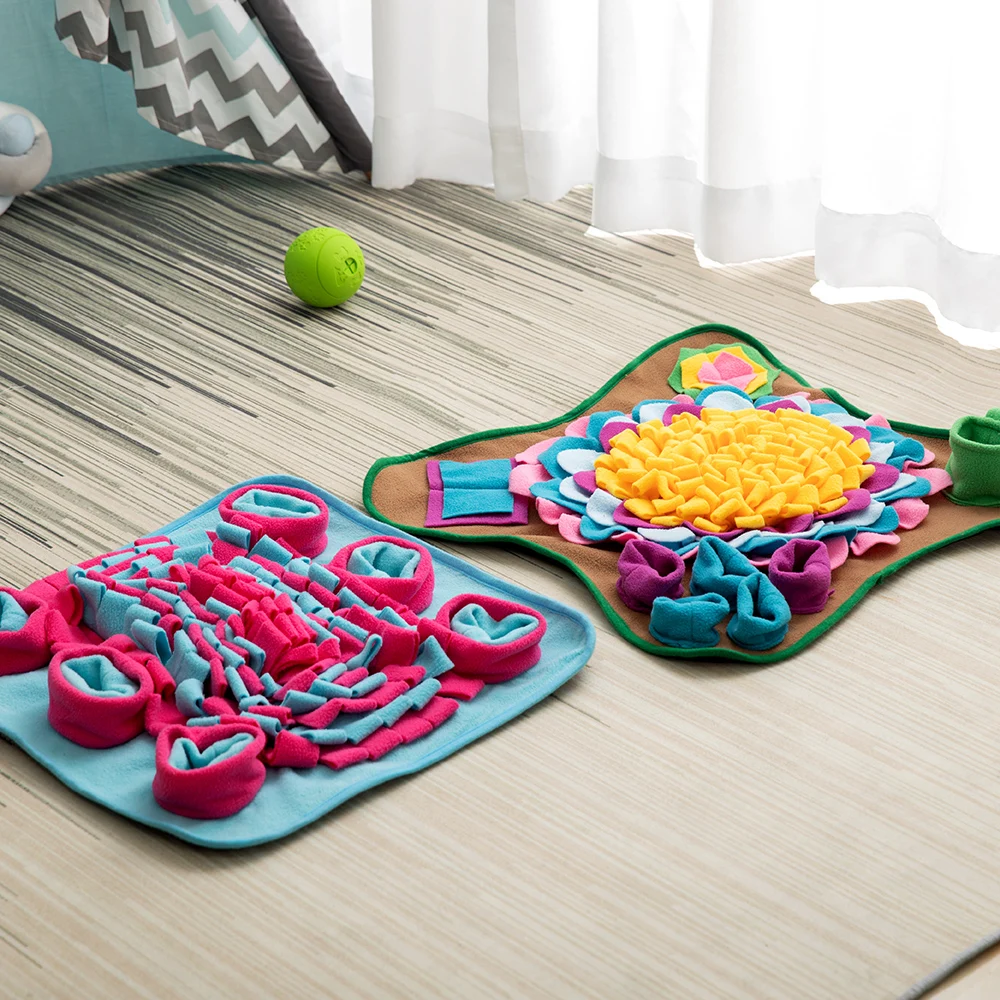 Snuffle Mat Pet Dog Feeding Mat Durable Interactive Dog Puzzle Toys Encourages Natural Foraging Skills details