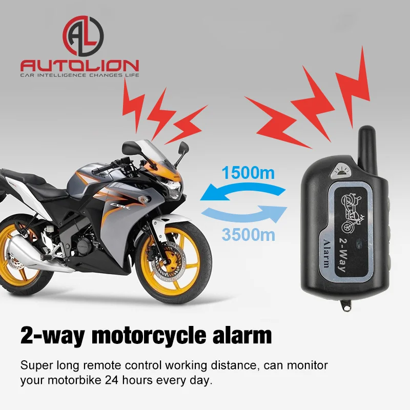 Alarme Télécommande Pour Moto/Scooter – Antivol Avec Détection Vibration, Verrouillage Moteur – Sécurité Renforcée 12V