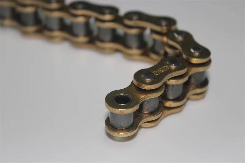 Motorcycle Sprocket Chain Kit High Quality 45mn/40mn Zohen Motorcycle Chain Golden&copper &black