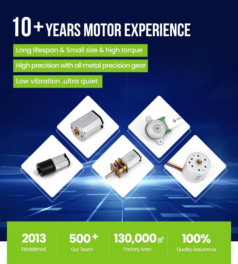 Speed Long Lifespan Motor, 12V, 24V, 025, Brushless - detail 2