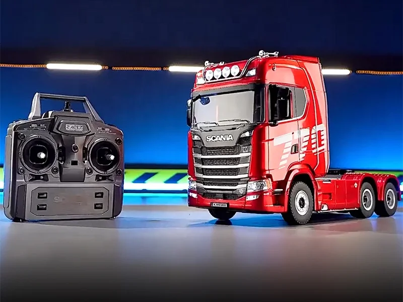 最高の品質 Huina 1501 V8ライセンス電動RC 770S 1:18スケールScania ホビーラジコン