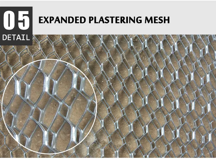 Metal Ramp Honeycomb Expanded Metal Mesh Wall Plaster Mesh Expand Metal ...