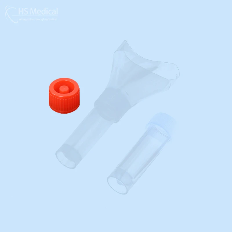 hs medical rapid test antigen saliva test tube collector swab kit collection tube