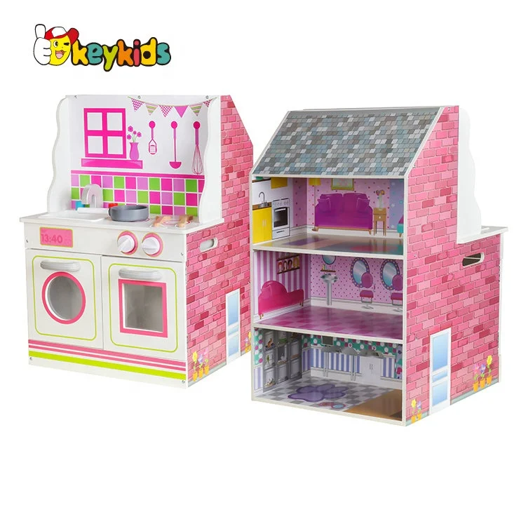New Released Play Wooden in Dolls House and Kitchen