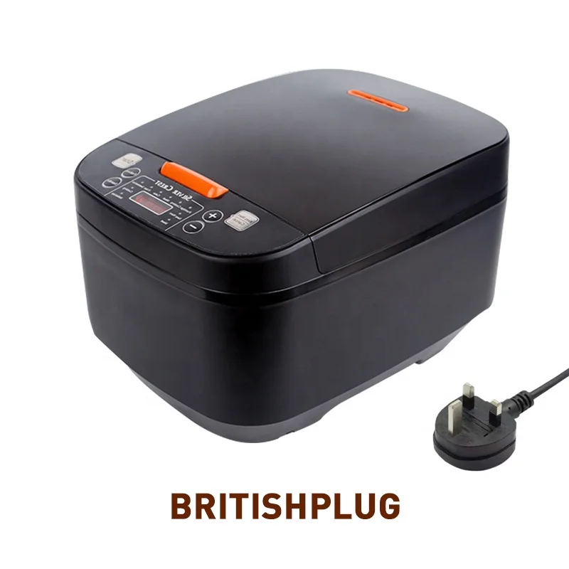 Smart Digital Mini Commercial Electric Gas Rice Cooker with Stainless Steel Inner Pot Square Shape for Household Use Drum Design