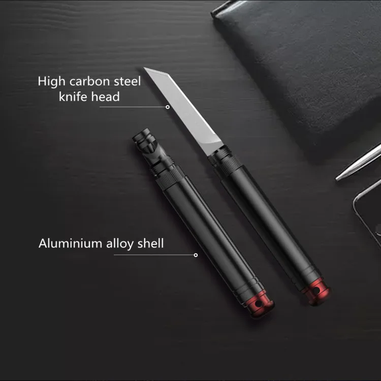 Aluminium Knife Taiwan Craft Tool Premium Aluminum Handle Art Craft Hobby Knife With 5 Pcs Blade Cutter Engraving High-carbon Steel Tool