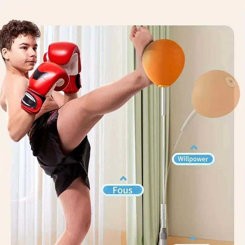 Iron Punching Speed Ball with Adjustable Stand Durable and Silent
