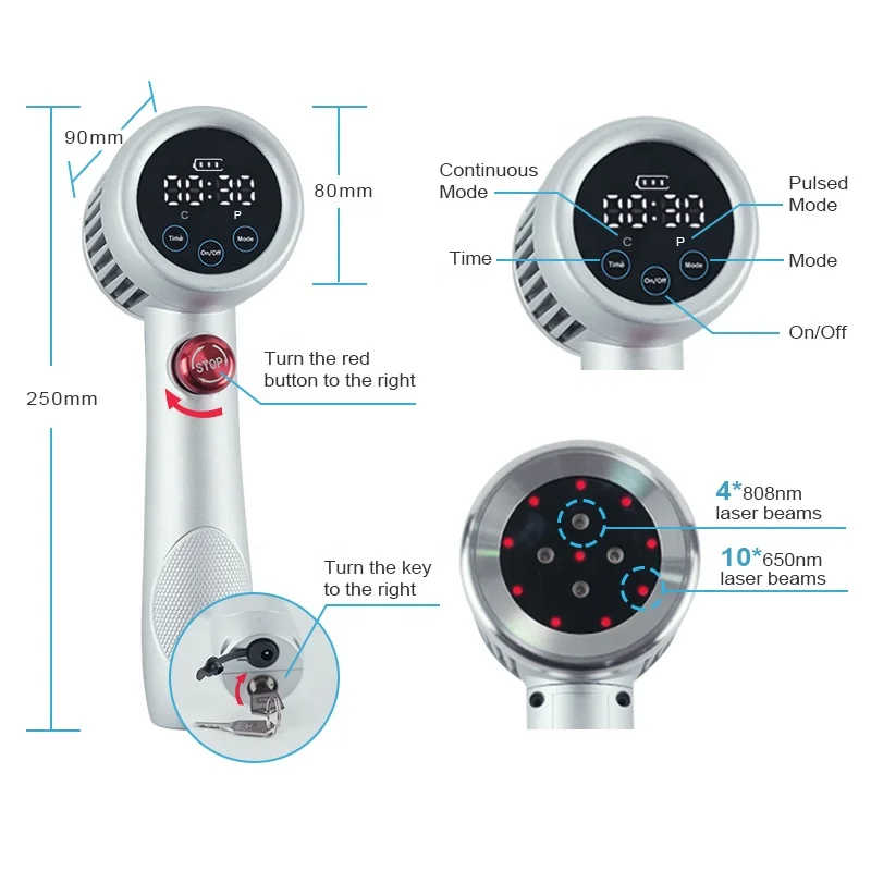 New Stronger Power High Power Class 4 Class IV Low Level Laser Treatment Instrument