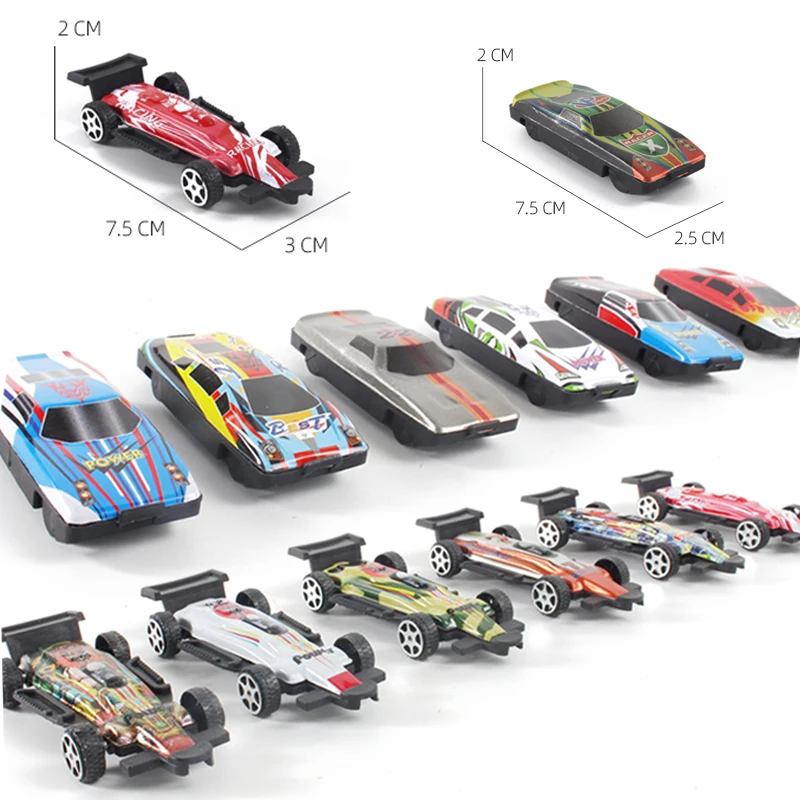 Toys Scale Alloy Racing Car Model Free Wheel Vehicle Mini Size Metal