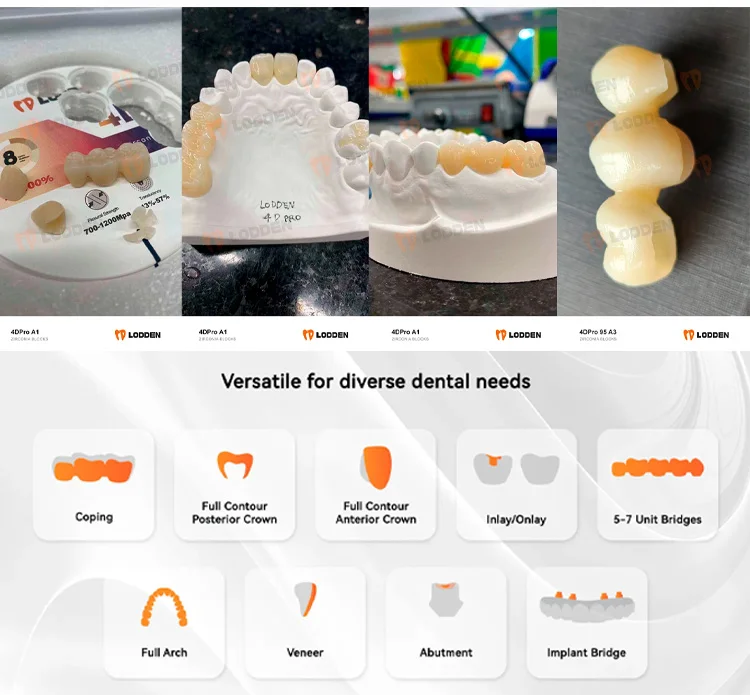 Zirconia Disc Digital Dental Laboratory Cad Cam Blank Zirconia Block 4d ...