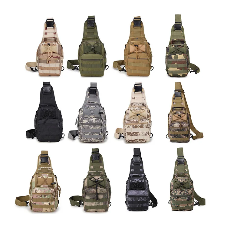 Camouflage Custom Tactical Crossbody Sling Bag