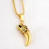 Gold Single Pendant Without Chain
