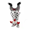 Clown adulte en équilibre sur les mains, noir et blanc.