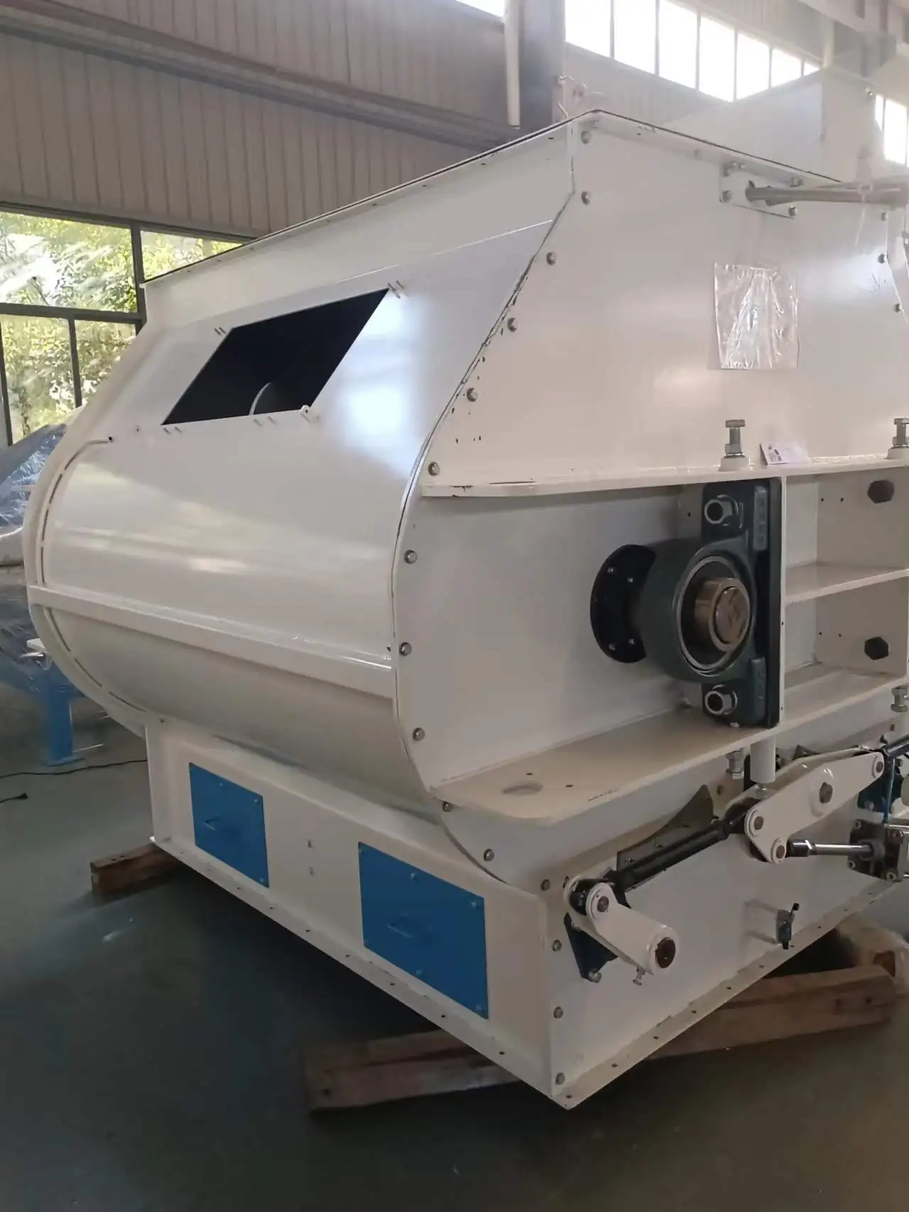 Double Twin Shaft Putty Mixing Mixer Machine Fertilizer Mixing Machine