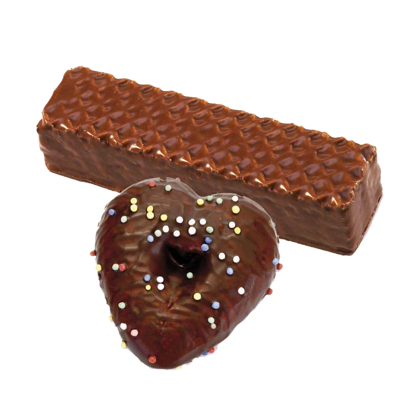 Автоматическая машина для изготовления шоколада, машина для глазирования шоколадных печенья