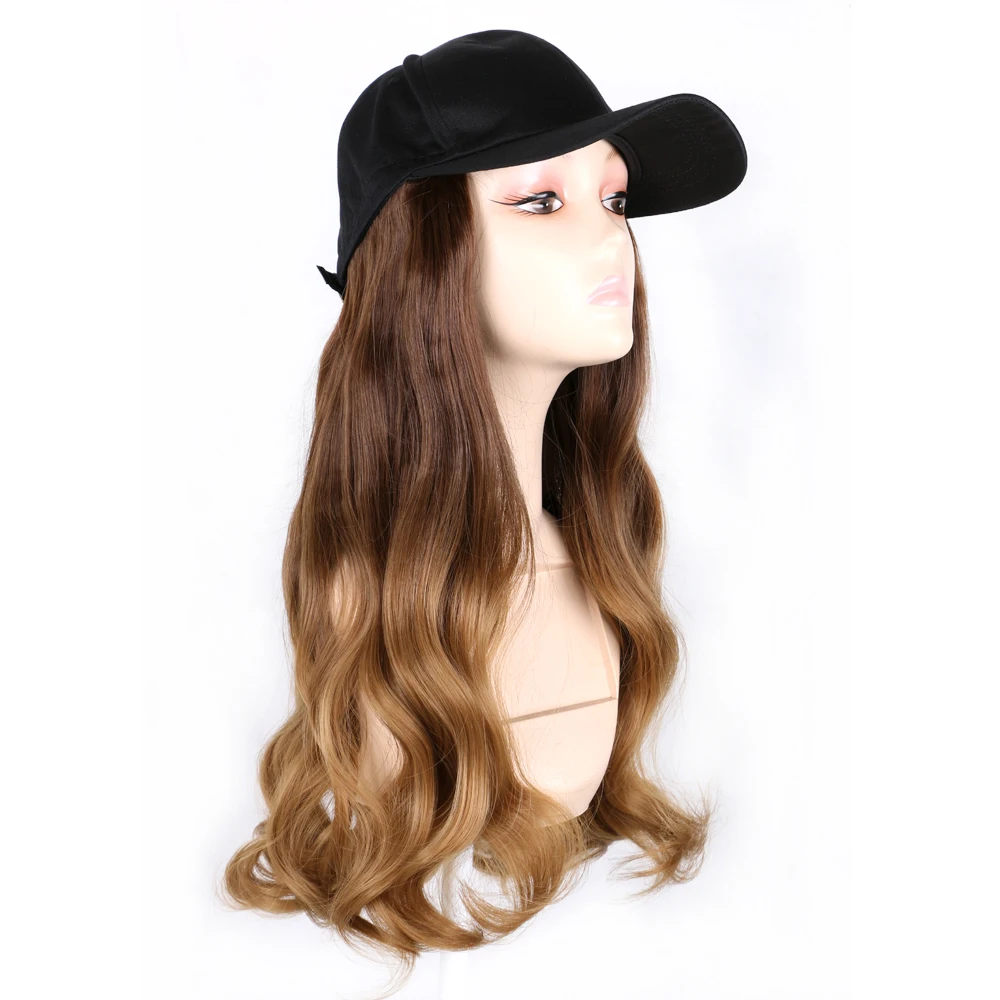 Buy Baseball Hat Curly Hair Wig,Long 