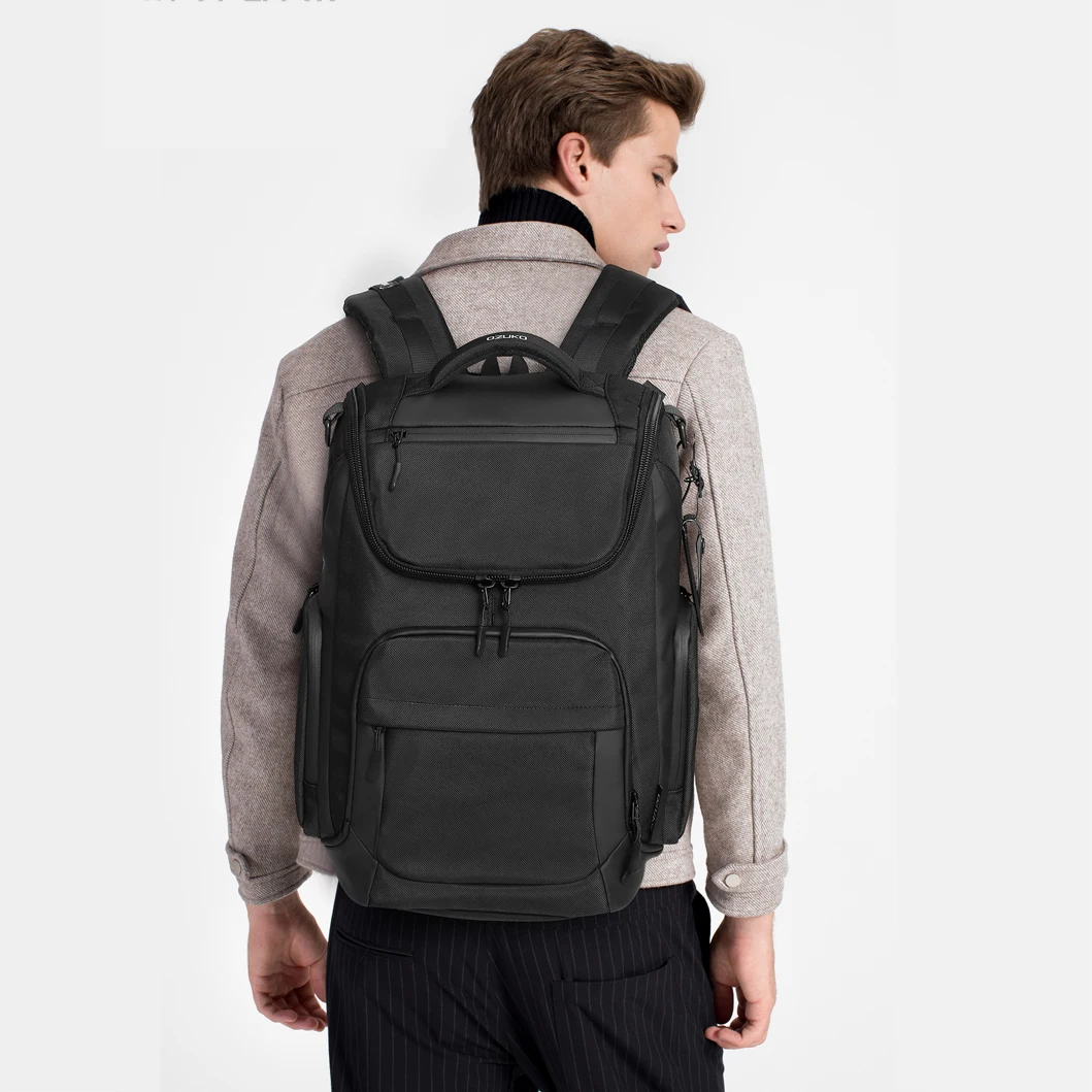 Ozuko 9409 Anti Theft Custom Travelling Backpack Business Laptop Bag ...