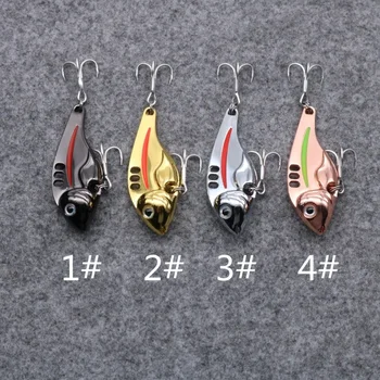 Espressif Lure Dolphin VIB Zinc Alloy Full-Water-Column Bass Bait with Hooks – Hooks – view 4