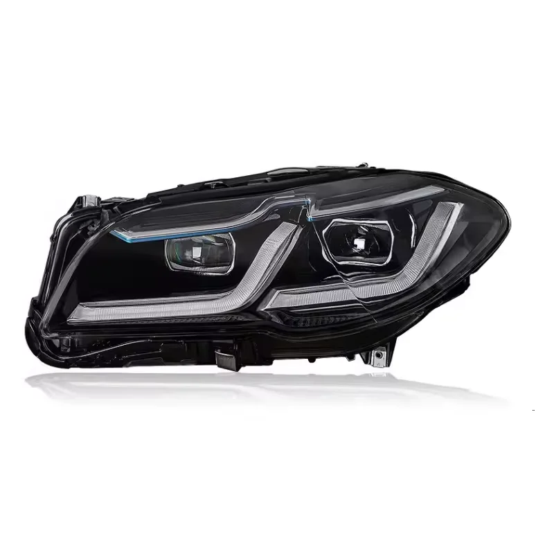 SJC BMW F10 F18 5シリーズ用フルLEDヘッドライトアングルアイ6000K