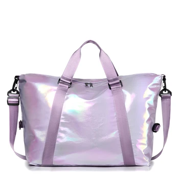 Wholesale Colorful Rainbow Gradient Reflective custom PVC Travel