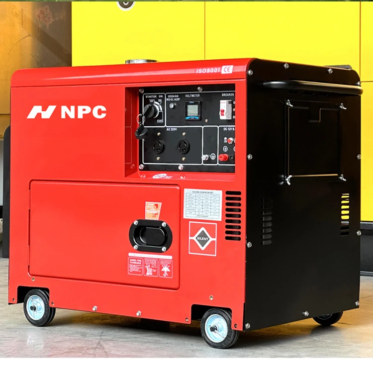 Npc Silent Diesel Generators 3kva 4kva 5kva 5.5kva 6kva 6.5kva Small ...