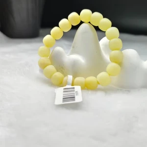 Natural Yellow Shell Bead Elastic Romantic and Simple Men's and Women's Jewelry
