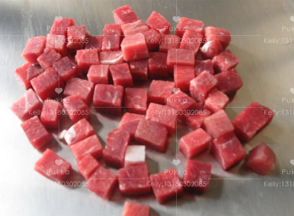 High Quality Automatic Frozen Meat Dice Cutter Qd550 700kg/h Buy