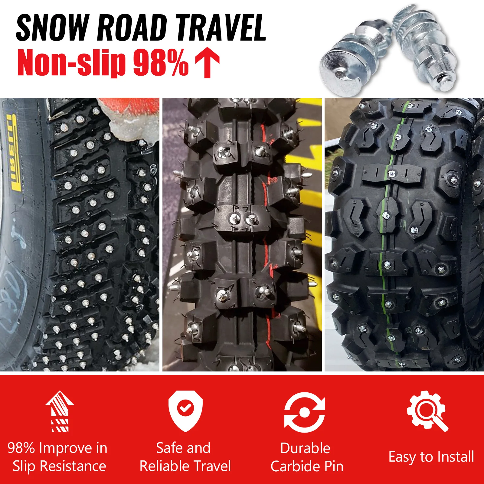 Шипы для шин JX120 из карбида вольфрама