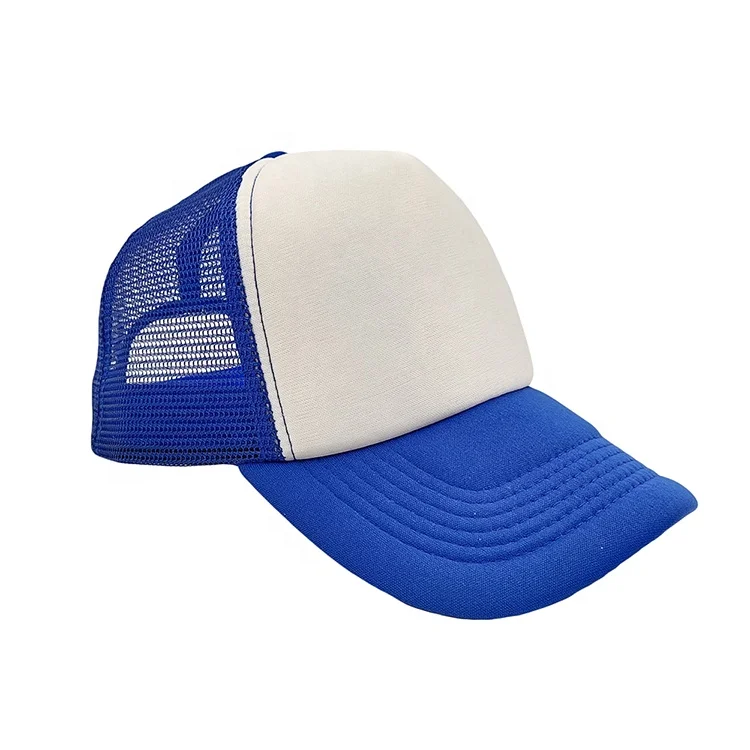 Wholesale custom 5 panel foam mesh trucker cap sports baseball cap