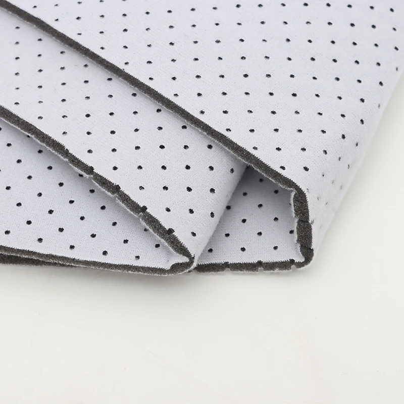 Gorąca oferta, wysokiej jakości perforowana tkanina z aksamitu, gładki styl, laminowana pianka, opaska wspierająca złamanie/sprzęt ochronny dla chłopców