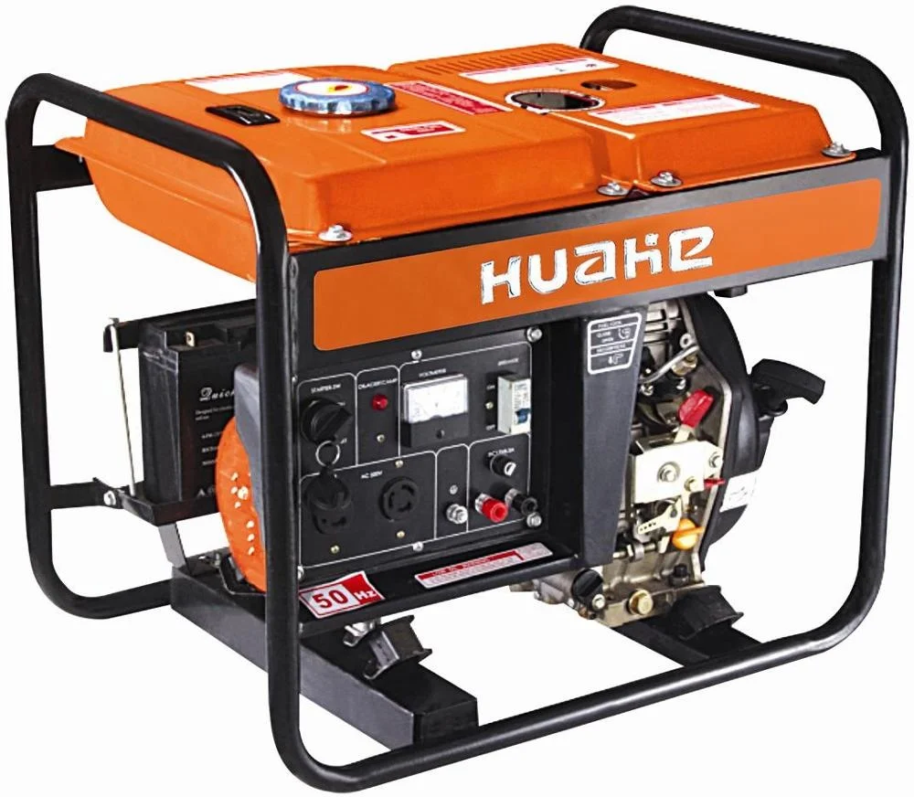 2KW Open Type Good Price Portable Single/Three Phase diesel Generator with ATS