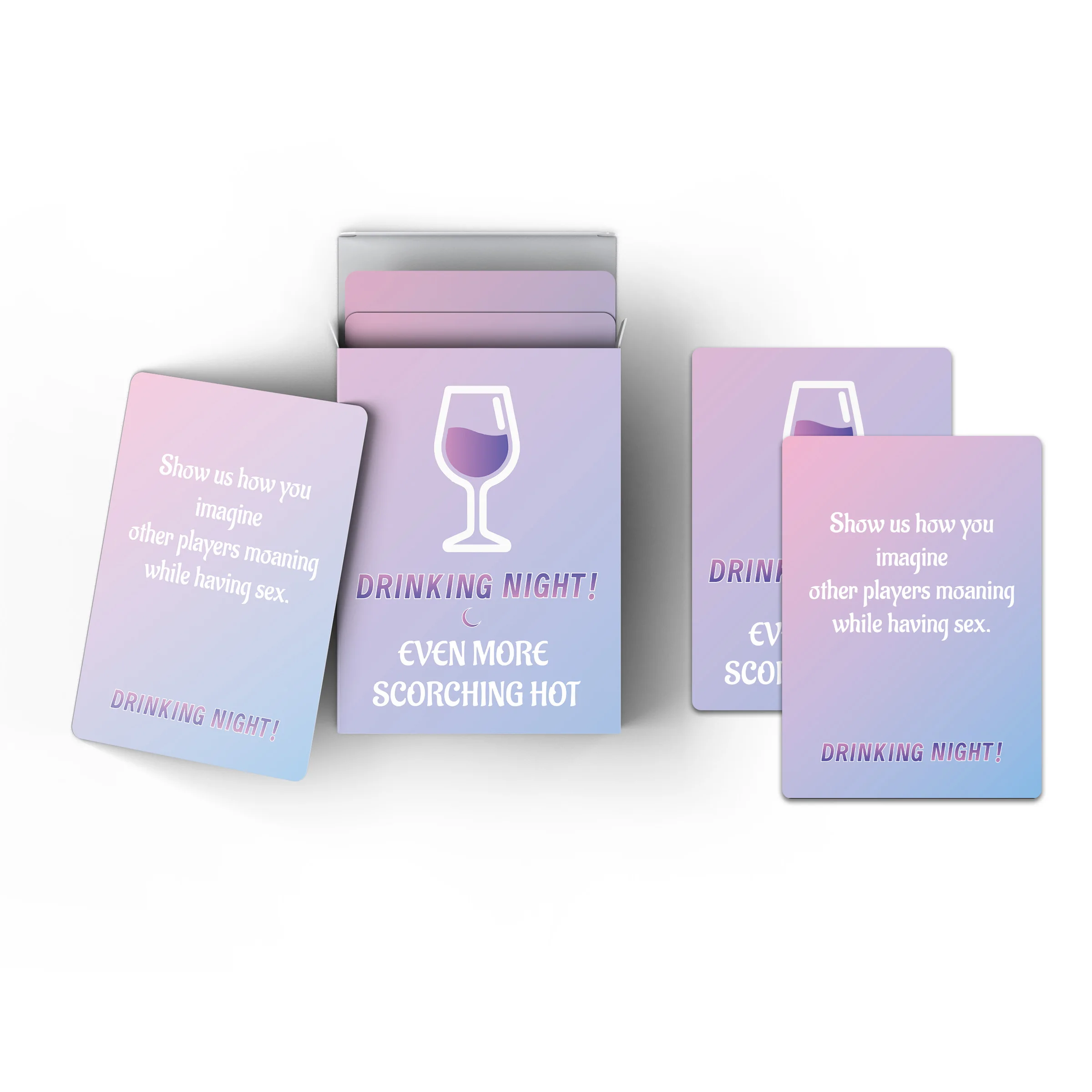 High Quality Customized Adult Party Drinking Card Game Factory Price Personalized Design Playing Cards Made of Durable Paper
