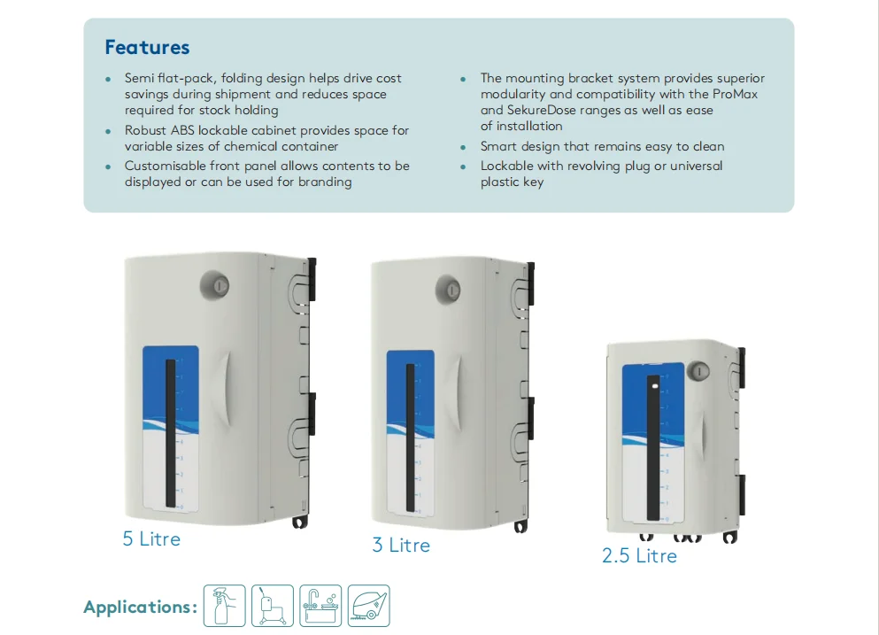 Waredose 30 Compact Dosing System for Commercial Dish Machines ...