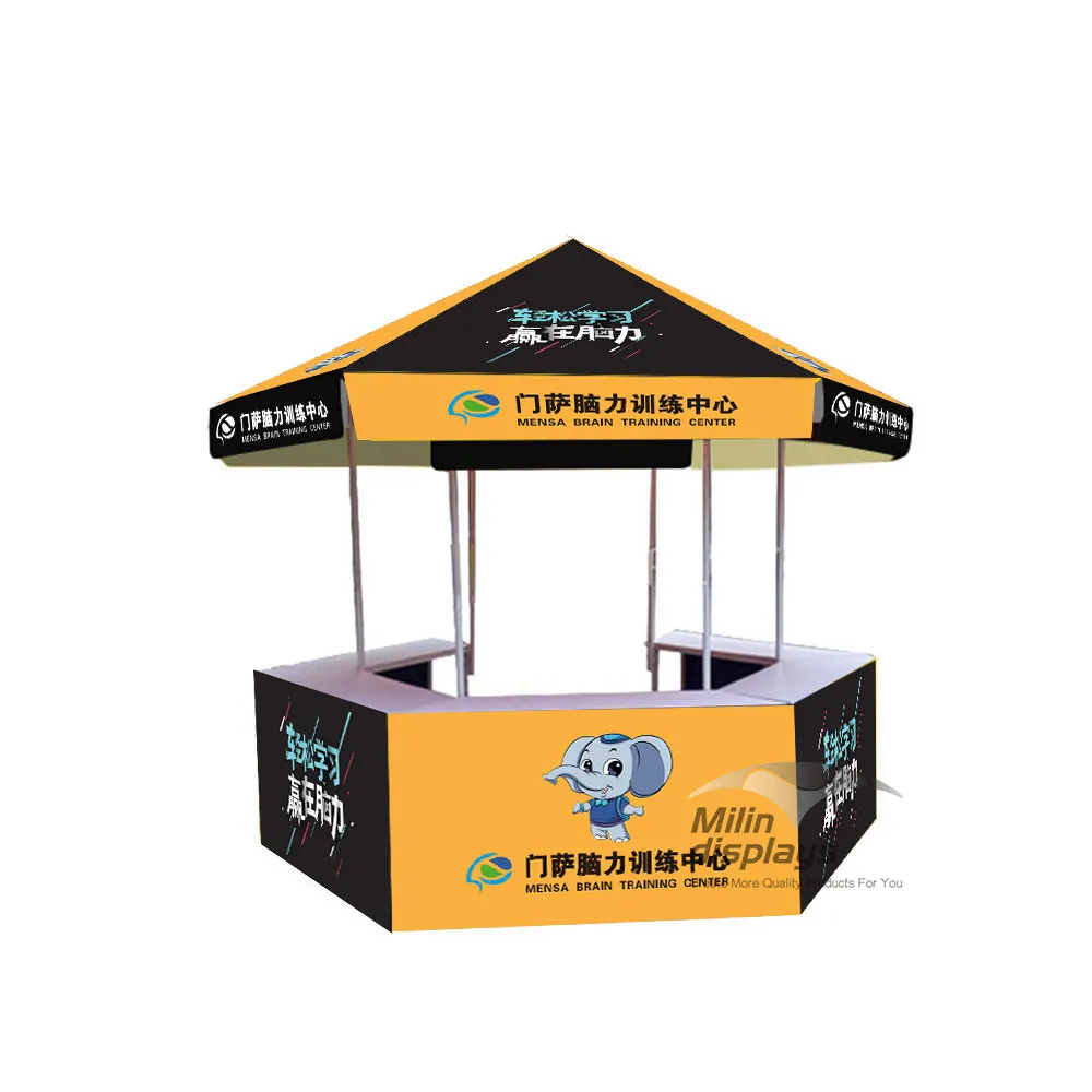 Trade Show Tent Hexagonal Kiosk Dome Tent Promotional Tent