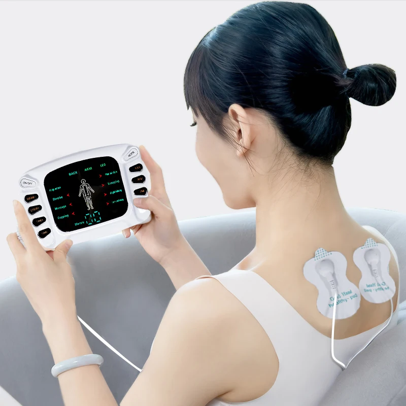 8 Modes Tens Acupuncture Ems Muscle Stimulator Electronic Pulse