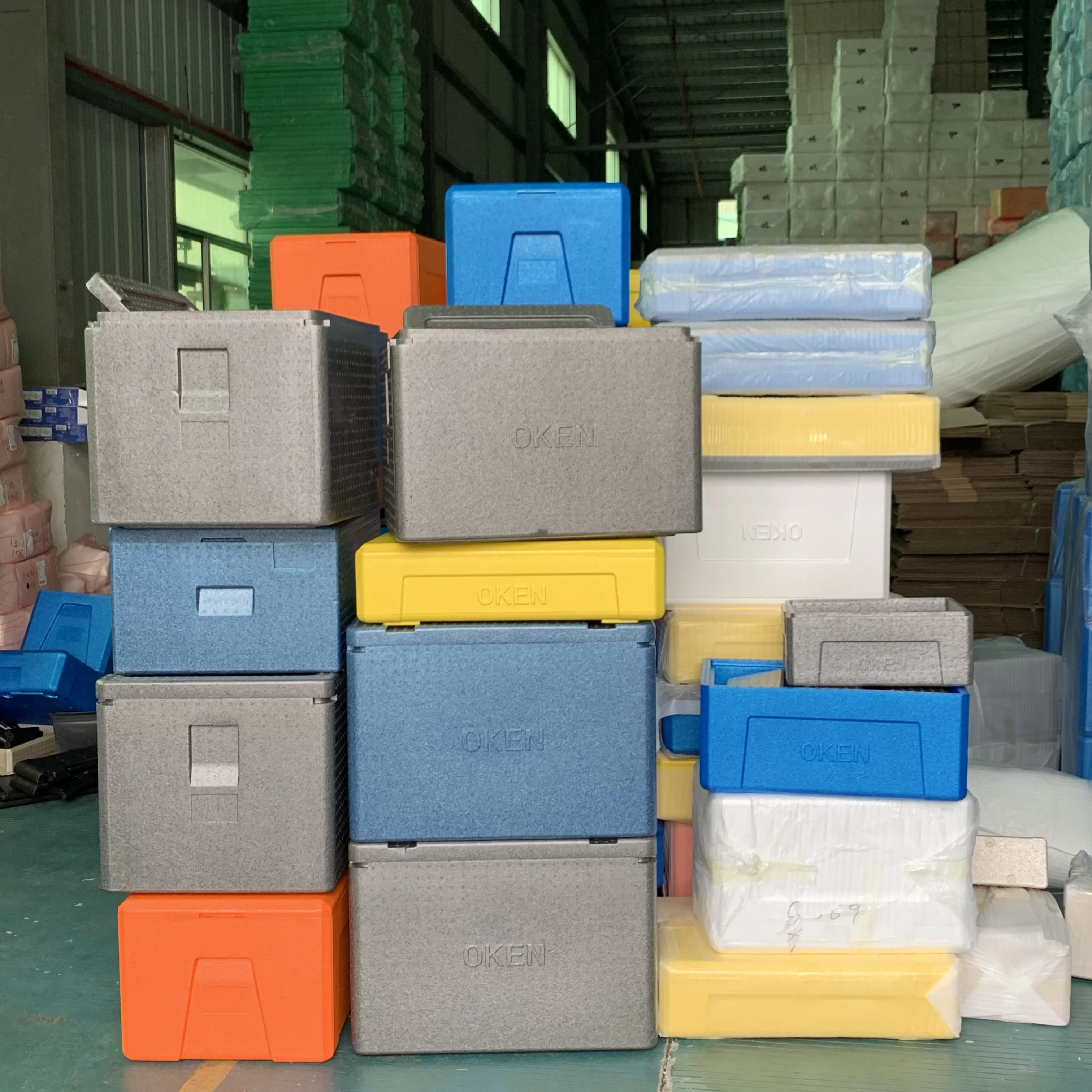 Wholesales Epp Foam Flip Box Iceless Cooler Insulated Compact Chill