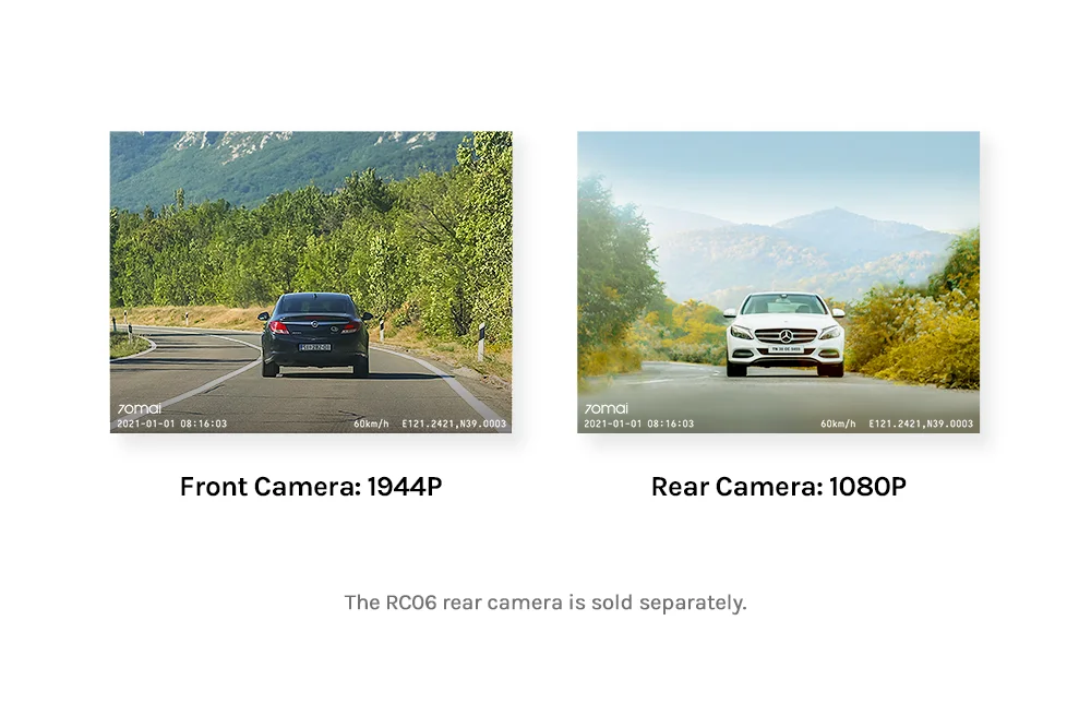 70mai 7mai Smart Dash Cam Pro Plus Sets A500s 24h Parking 140fov Auto ...