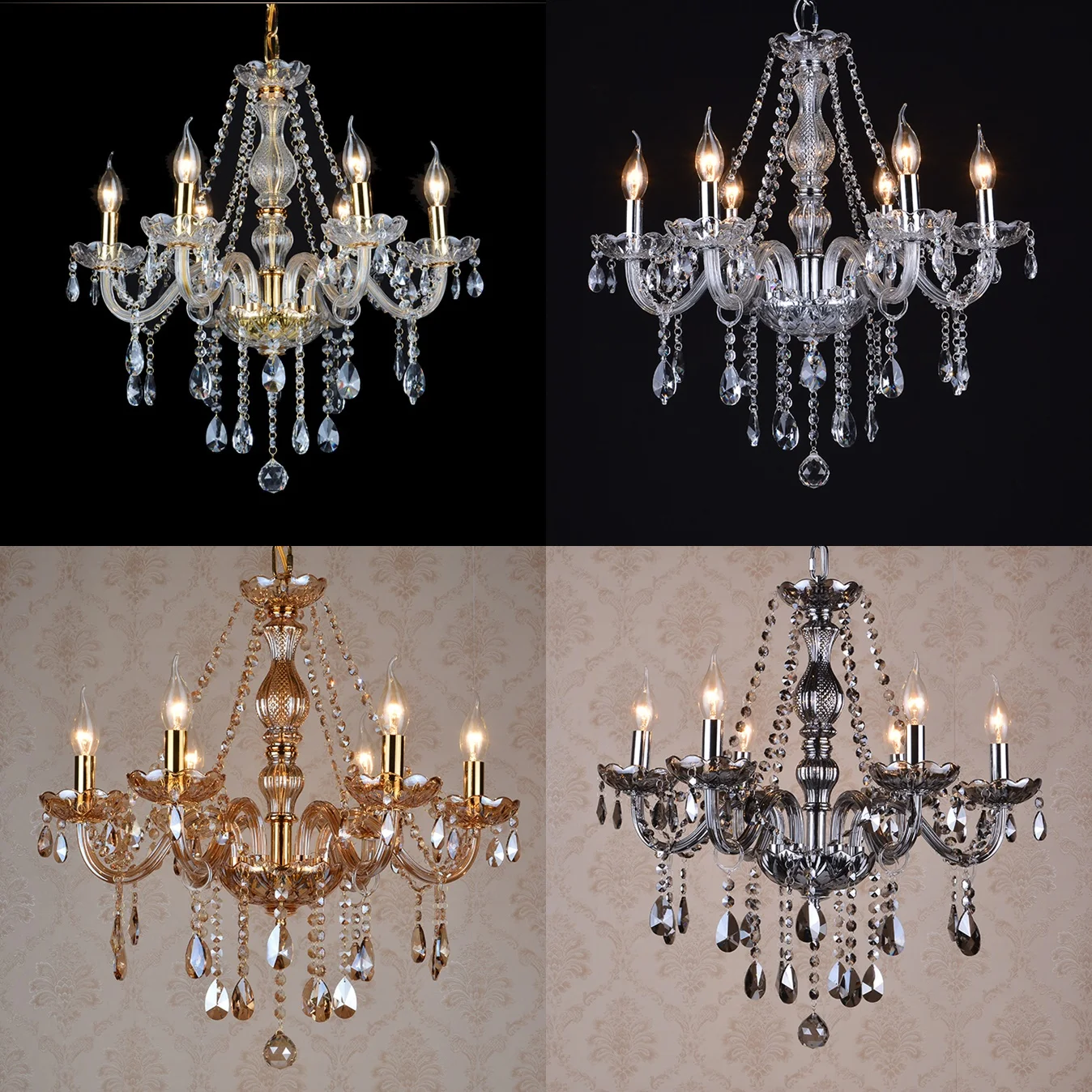 Роскошные хрустальные люстры современные стеклянные подвесные лампы для гостиной спальни светильники