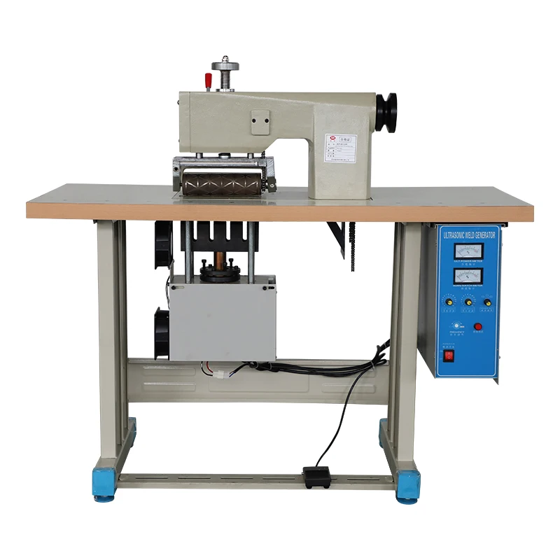 Hot Sale Production Leather Ultrasonic Lace Sewing Cutting Machine