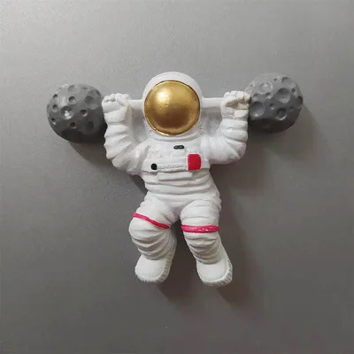 USA NASA Space Astronaut USA Frigo Magnete Frigorifero Magnete Decorazione Magnete Adesivo Souvenir Resina Artigianato