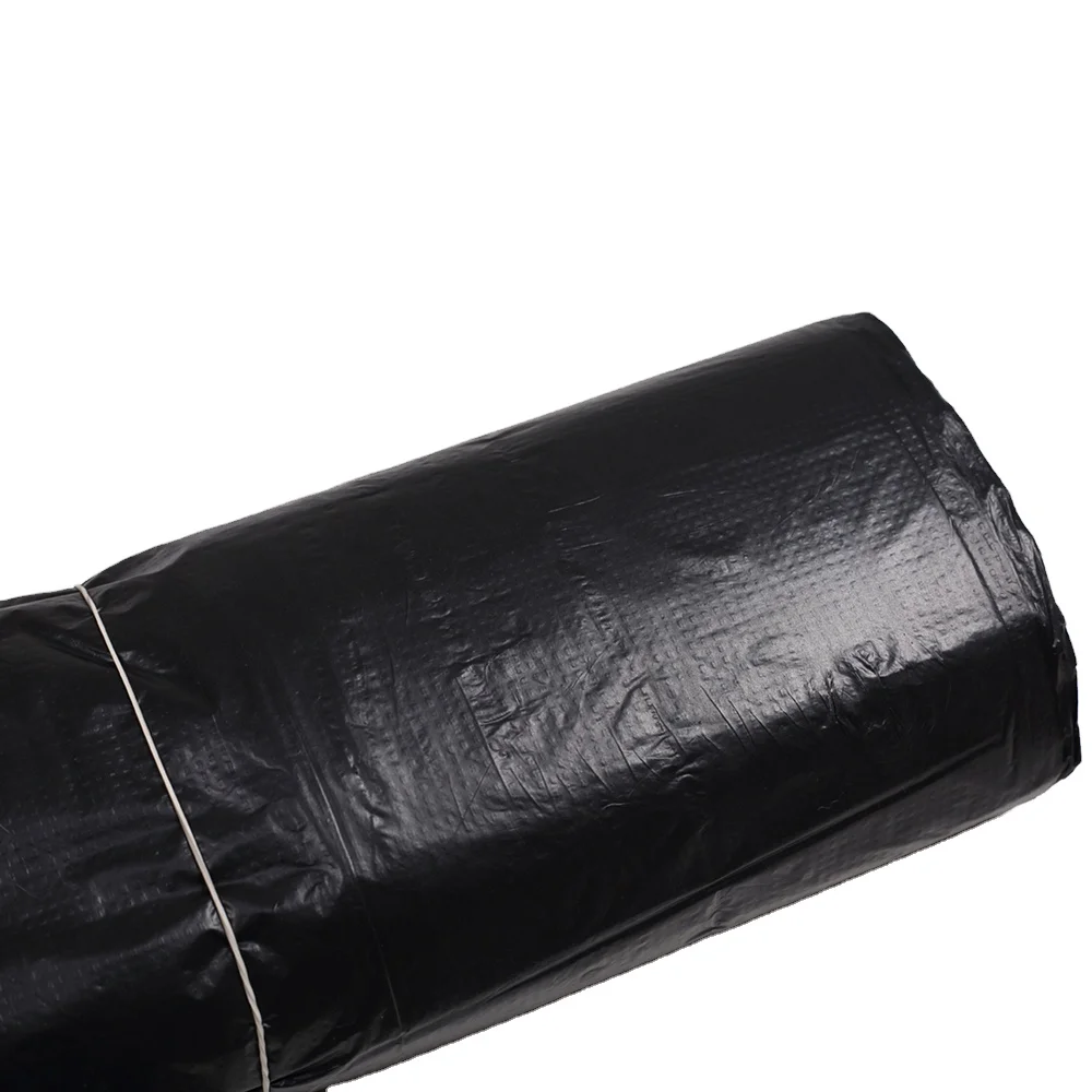 Heavy Duty Recycled Large Portable Black Hdpe Plastic Bin Liner Trash ...