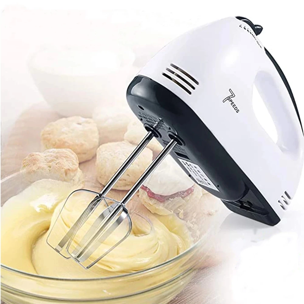 Multifunctional Mini 7 Speed Manual Electric Handheld Mixer Egg