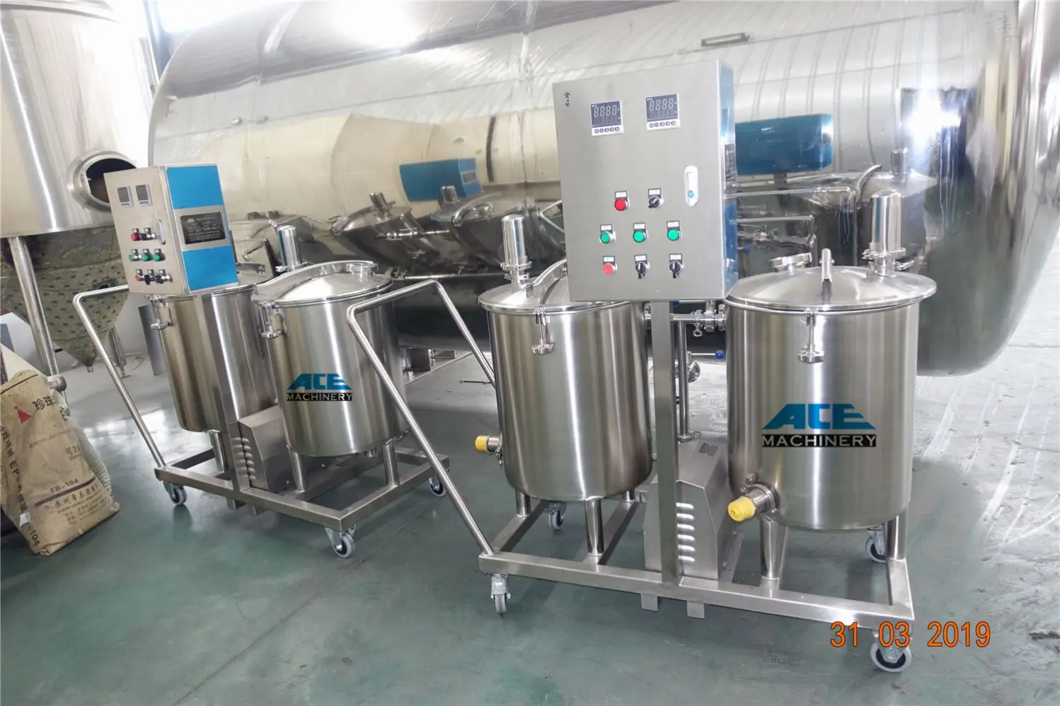 Новый дизайн продуктов питания напитки и фармацевтика производство Cip система Оборудование Очистки Deviuce